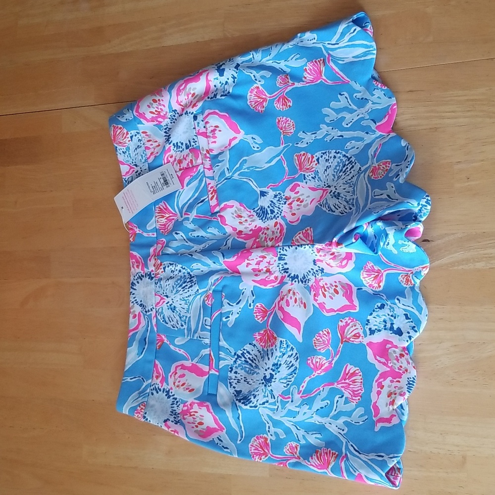 Lilly Pulitzer Buttercup Shorts Multi Bahamian Rhapsody - Picture 9 of 12